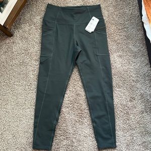 Brand new, never worn army green leggings